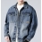 New autumn outerwear for men, ins high-end and cool workwear, trendy denim jacket, men's top
