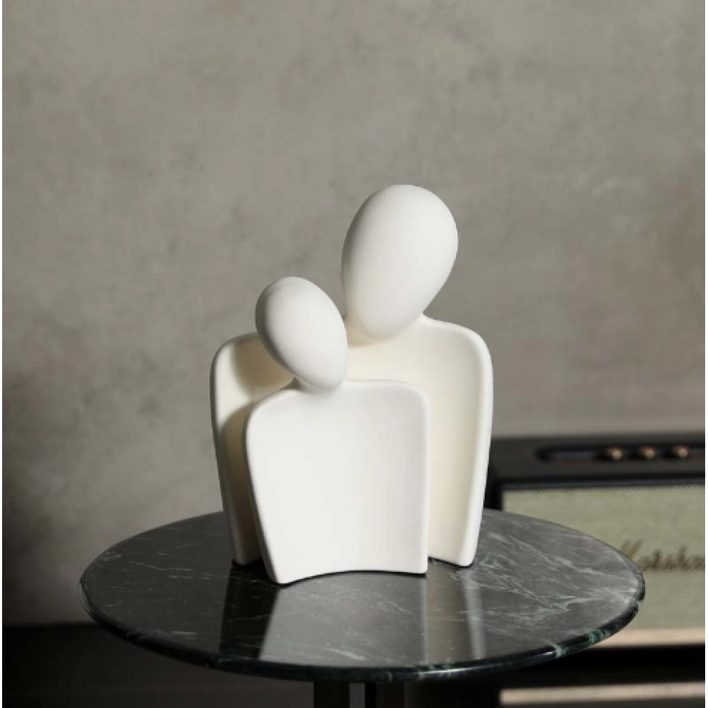 Minimalist Embrace Couple Art Ceramic Decor Wine Cabinet Living Room Entrance TV Cabinet Home Creative Soft Decoration