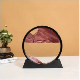 3D Flowing Sand Painting Living Room Decoration Cross border Creative 3D Stereoscopic Hourglass Painting Dynamic Landscape Decoration Home Gift