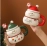 Creative Christmas Ceramic Cup Cartoon Snowman Makeup Gift Box Large Capacity Water Cup Gift Box for Girls Christmas Gift