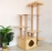 Pet Nest Large Cat Crawler Imitation Solid Wood Cat Nest Simple Cat Scratch Board